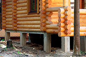 Фундаменты для деревянных дачных домов